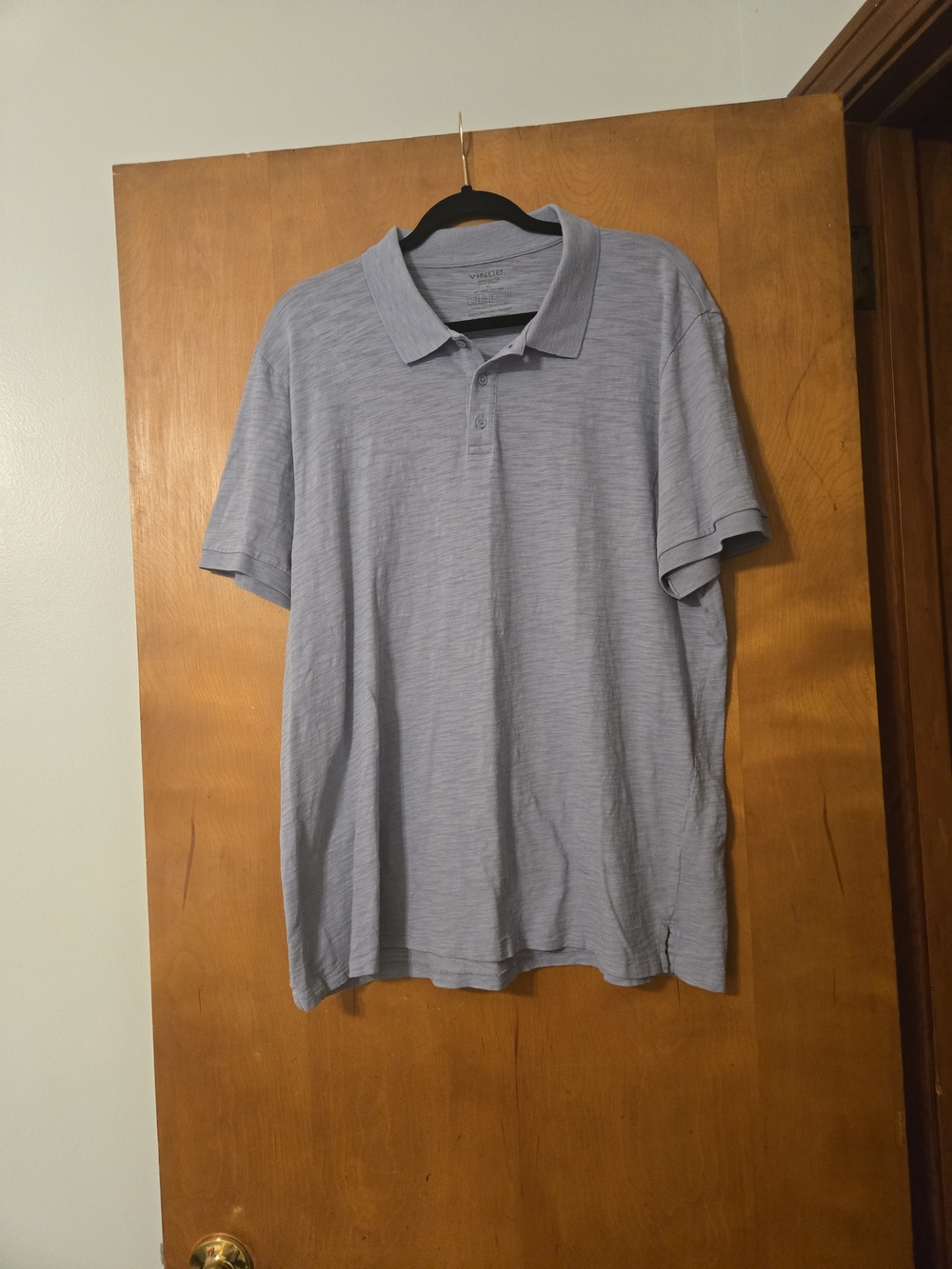 Vince Short Sleeve Polo Shirt Size XL